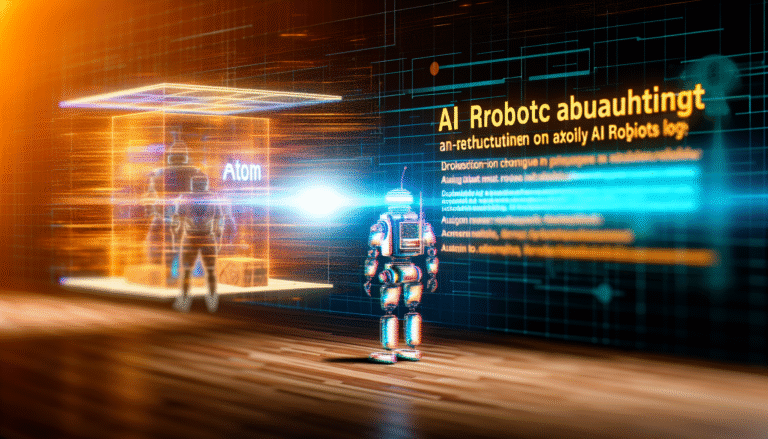 로봇 기업 두봇, ‘아톰’ 출시로 세계 시장 공략! AI 로봇의 뛰어난 능력