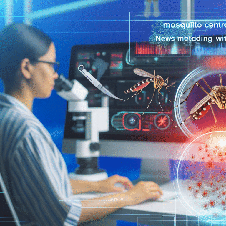 [모기 퇴치의 혁신] 유전자 편집과 AI 기술로 모기 제어하는 새로운 방법!