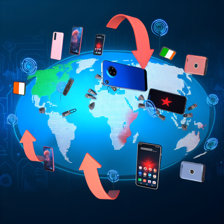 미국, 중국산 스마트폰 수입 급감으로 인도·베트남이 급부상! 현명한 선택을 위한 정보 필수!