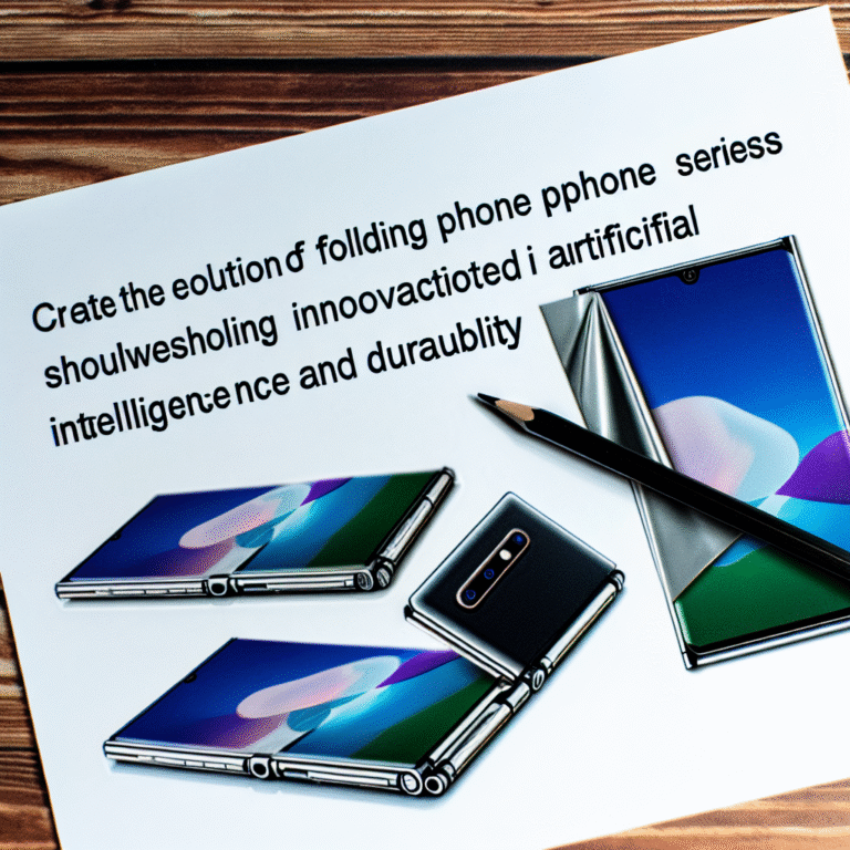 삼성 갤럭시 Z 시리즈 변화, AI와 내구성으로 예상치 못한 혁신!