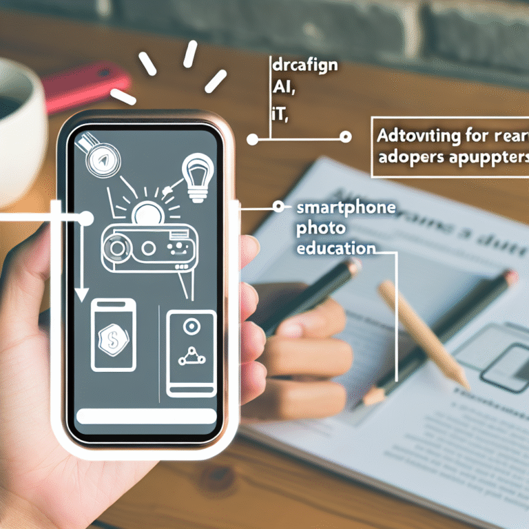 스마트폰 사진 교육으로 얻는 혜택과 얼리어답터를 위한 포인트들