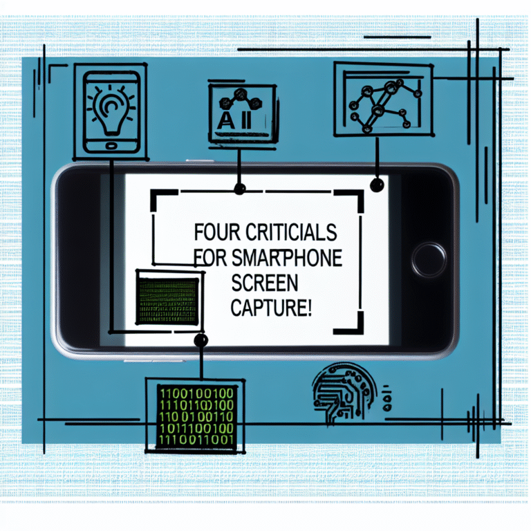 어쩌면 당신이 필요한 것은 이것! 스마트폰 화면캡처의 핵심 꿀팁 4가지