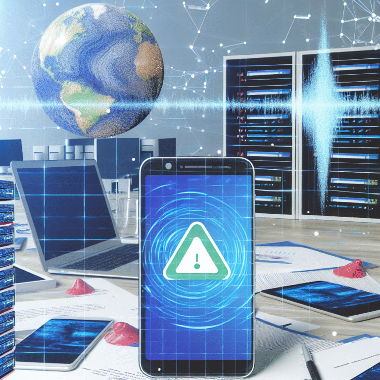 스마트폰을 활용한 지진 경보 시스템의 혁신과 잠재력 📱🌍