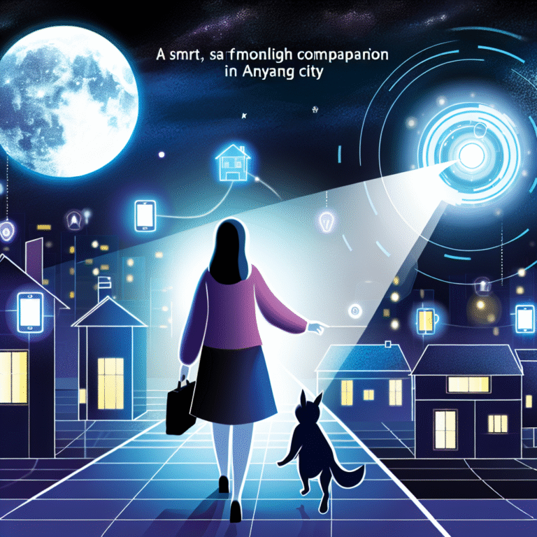 🚶‍♀️✨ 안양시, 달빛동행으로 스마트한 안전귀가 서비스 도입!