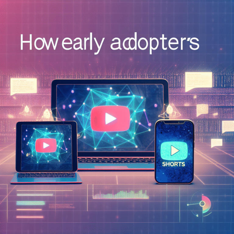 얼리어답터를 위한 YouTube Shorts 활용법과 장점 소개
