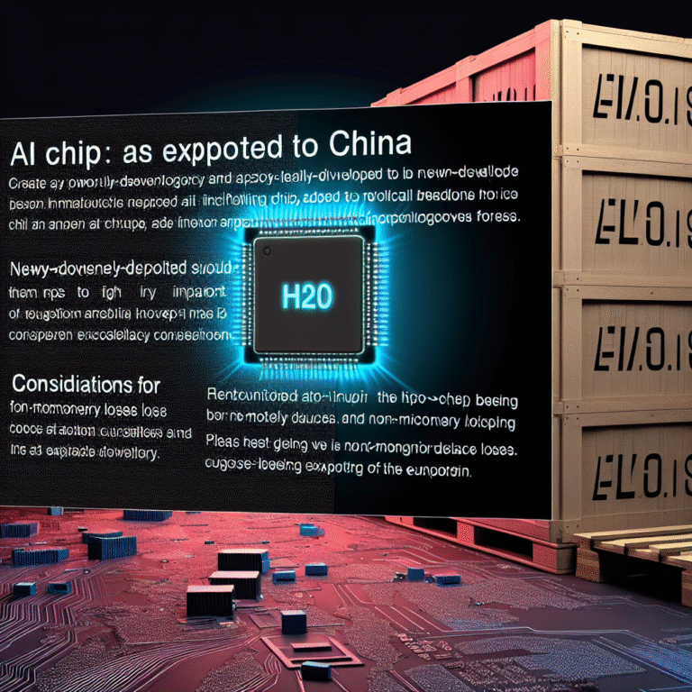 엔비디아 AI 칩 ‘H20’ 중국 수출 재개, 손해 보지 않으려면 얼리어답터가 주목해야 할 이유!