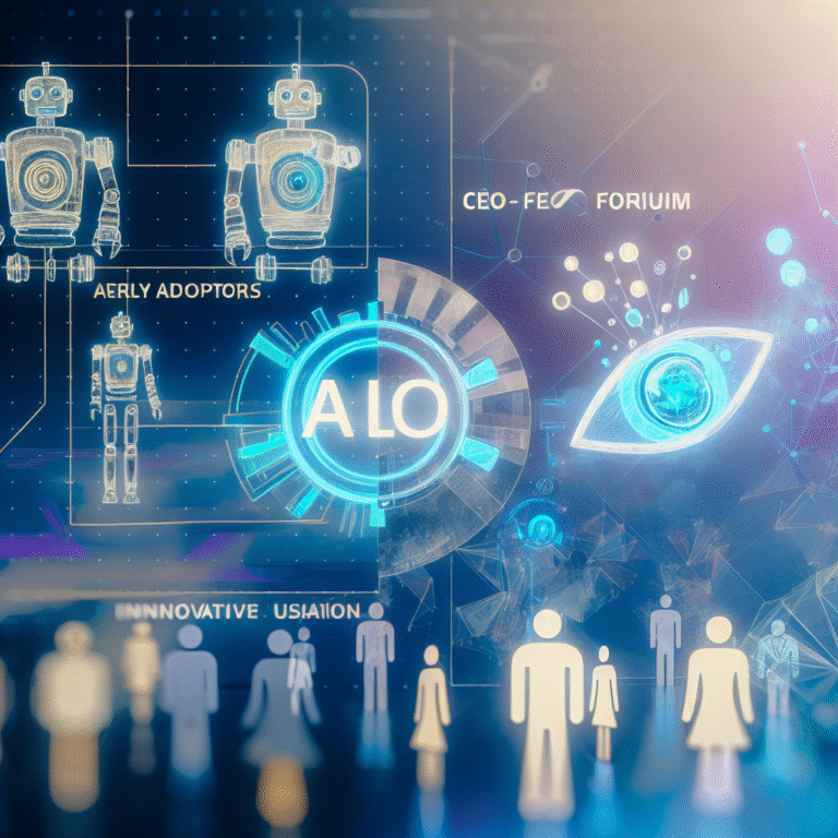 지금 AI 기술과 얼리어답터를 위한 CEO 포럼, 미래 기술 트렌드 및 혁신적 활용법