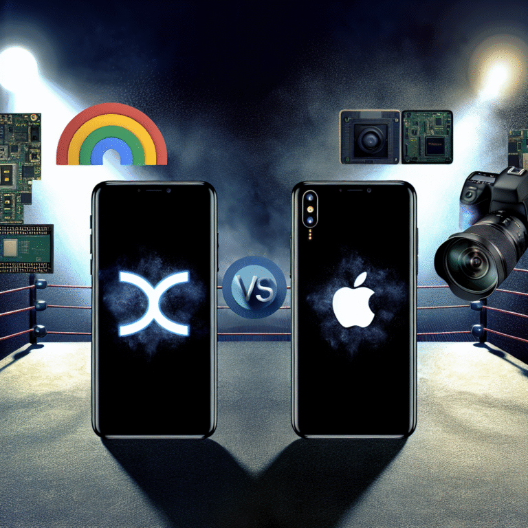 구글 vs 애플: AI 스마트폰 경쟁 치열! – 제미나이 vs 강력한 카메라, 누가 우세할까