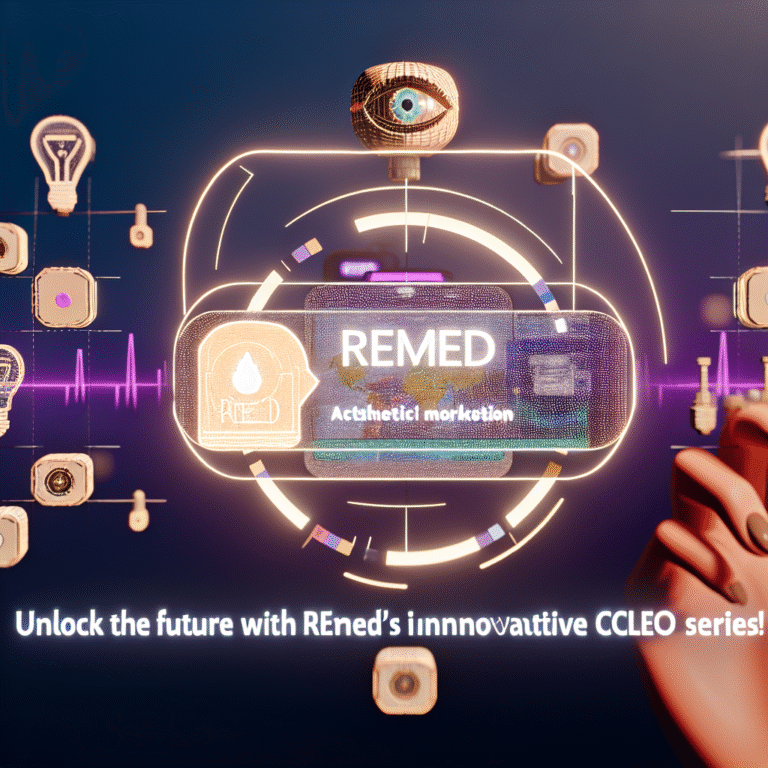 미래를 여는 에스테틱 시장, 리메드의 클레오 시리즈 혁신!