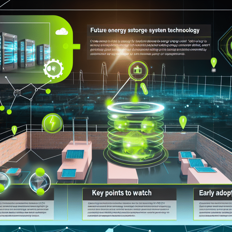 미래 에너지 혁신을 선도하는 ESS 기술, 얼리어답터들을 위한 관전 포인트!