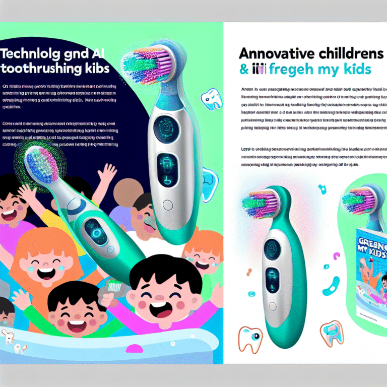 어린이 양치 습관 혁신, 유한킴벌리의 ‘그린핑거 마이키즈’ 출시!