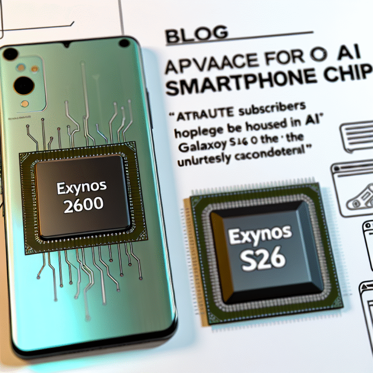 갤럭시 S26에 들어갈 삼성 엑시노스2600 출시, 얼리어답터 런칭 필수!