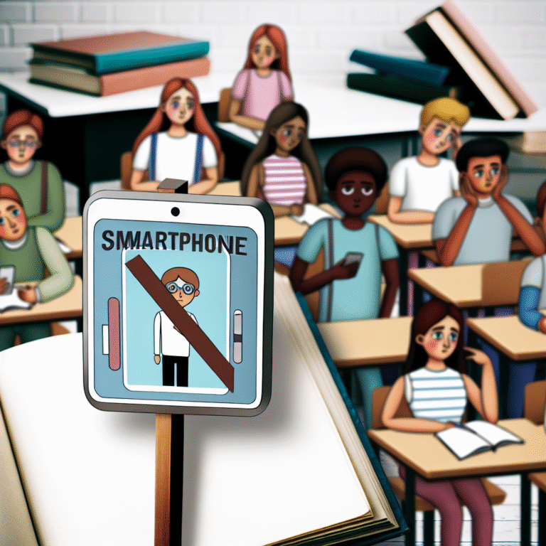 학교 수업 중 스마트폰 사용 제한 법안 통과, 논란 예상 📵