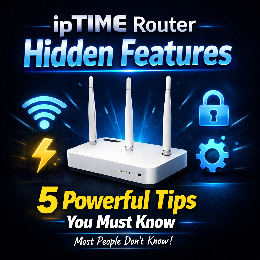 아이피타임 공유기 100% 활용하기 – 숨겨진 기능 5가지 완벽 가이드