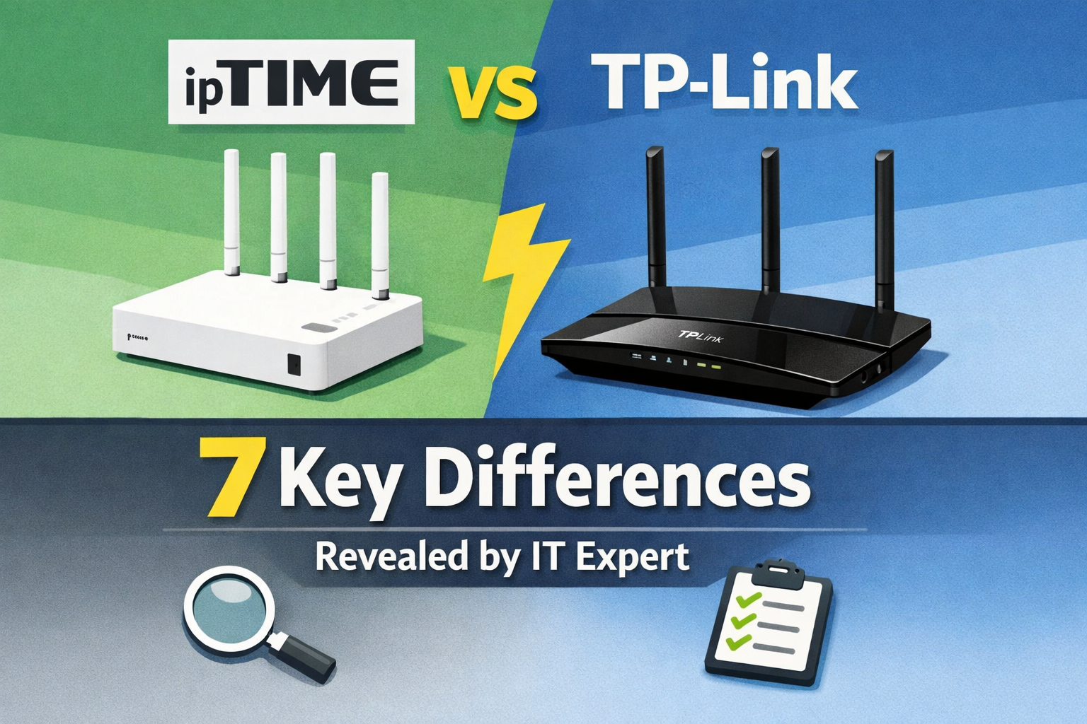 ipTIME vs TP-Link 공유기, 뭐가 다를까? — IT 현장 전문가가 알려주는 7가지 핵심 비교