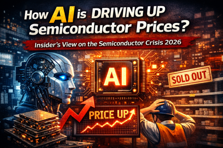 왜 AI 때문에 반도체 가격이 오르는가 — 현장에서 직접 체감한 2026년 반도체 대란의 구조
