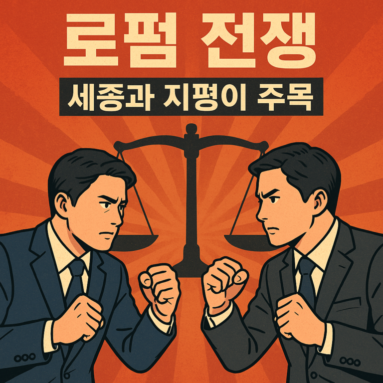 로펌 전쟁, 세종과 지평이 주목