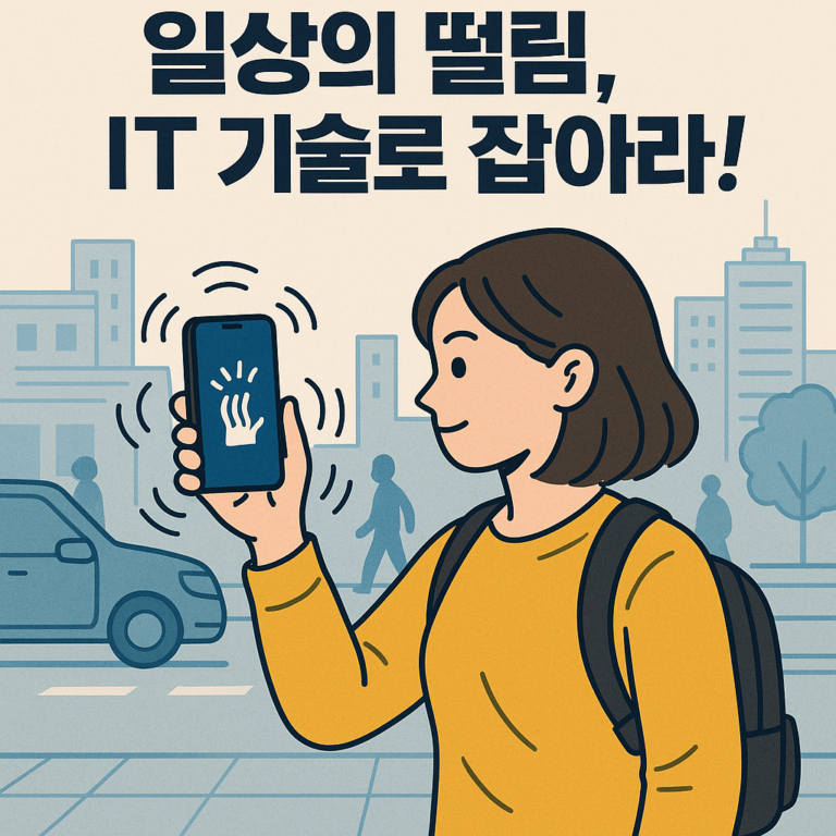 일상의 떨림, IT 기술로 잡아라!