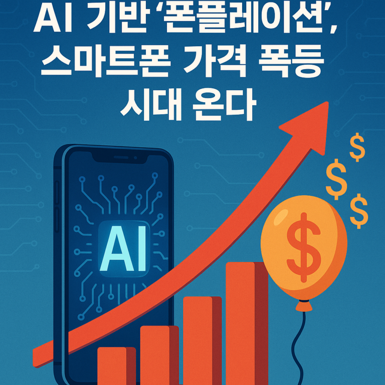 AI 기반 ‘폰플레이션’, 스마트폰 가격 폭등 시대 온다