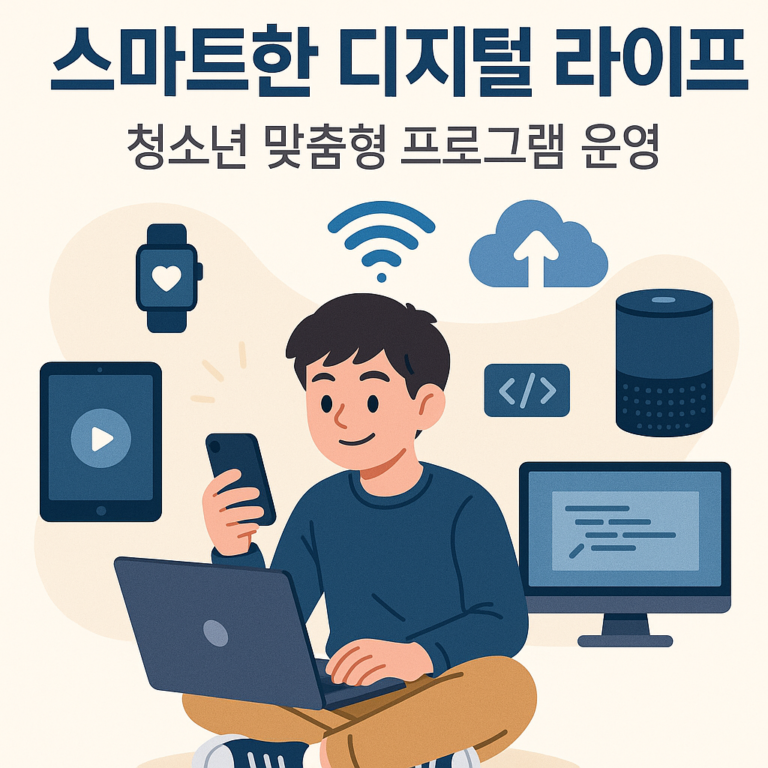 ‘스마트한 디지털 라이프’, 청소년 맞춤형 프로그램 운영
