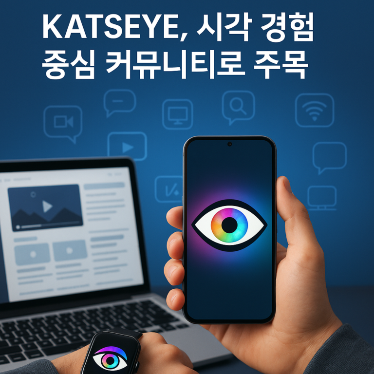 KATSEYE, 시각 경험 중심 커뮤니티로 주목