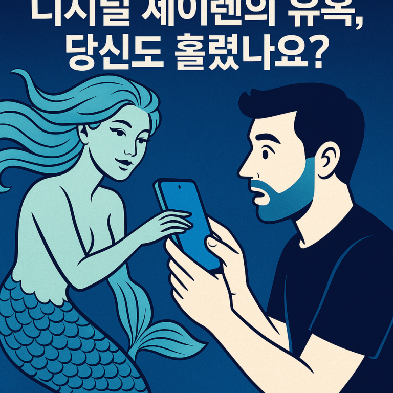 디지털 세이렌의 유혹, 당신도 홀렸나요?