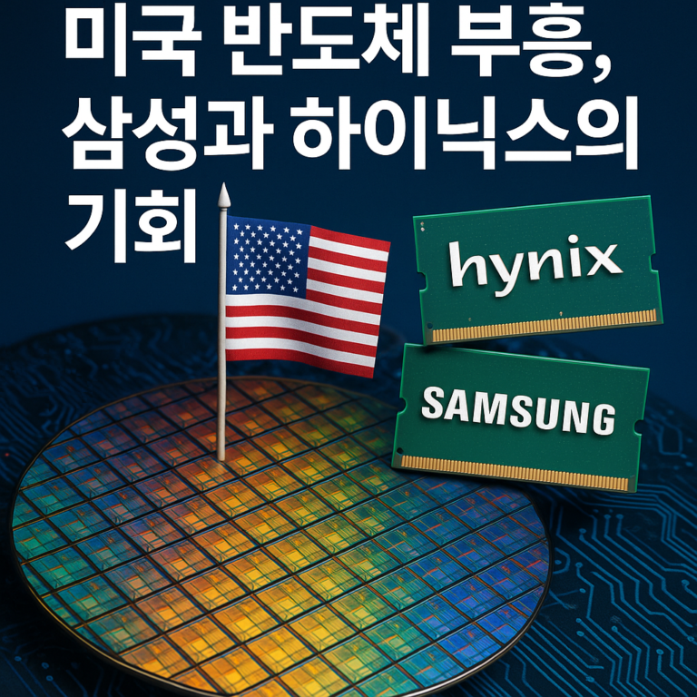 미국 반도체 부흥, 삼성과 하이닉스의 기회