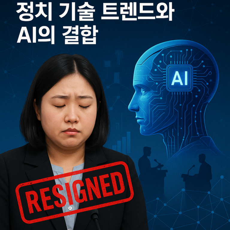 용혜인 후보 사임…정치 기술 트렌드와 AI의 결합